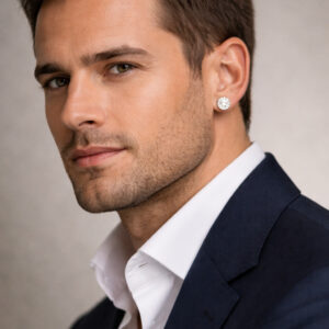 Boucles d'oreille homme
